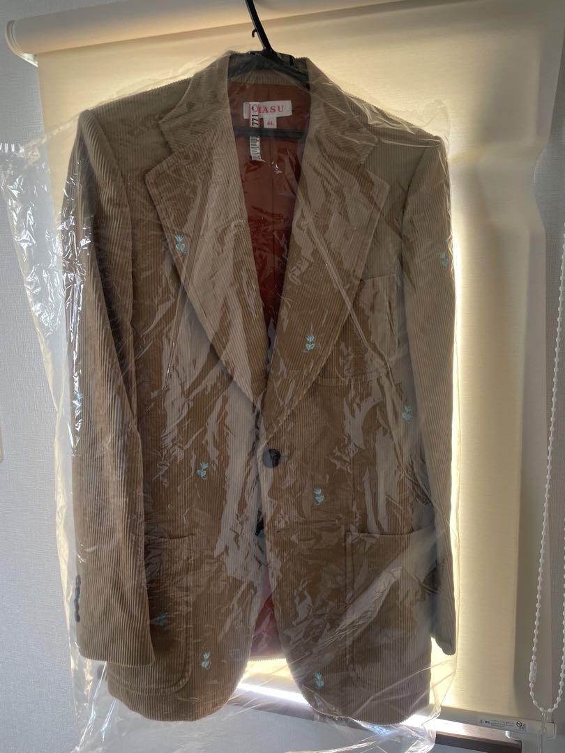 ジャケット・アウター masu WIDE LAPEL TAILORED JACKET(Beige)