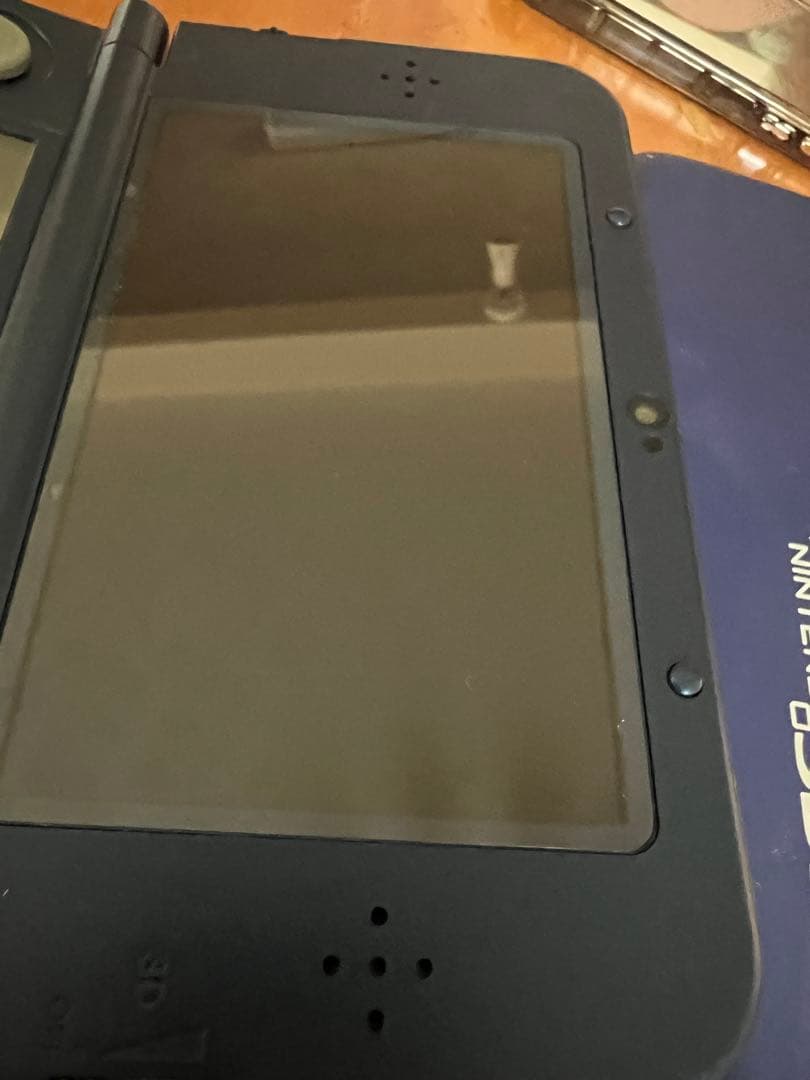 New Nintendo 3DS LL 青色 本体目立った傷や汚れなし UP786_INFO