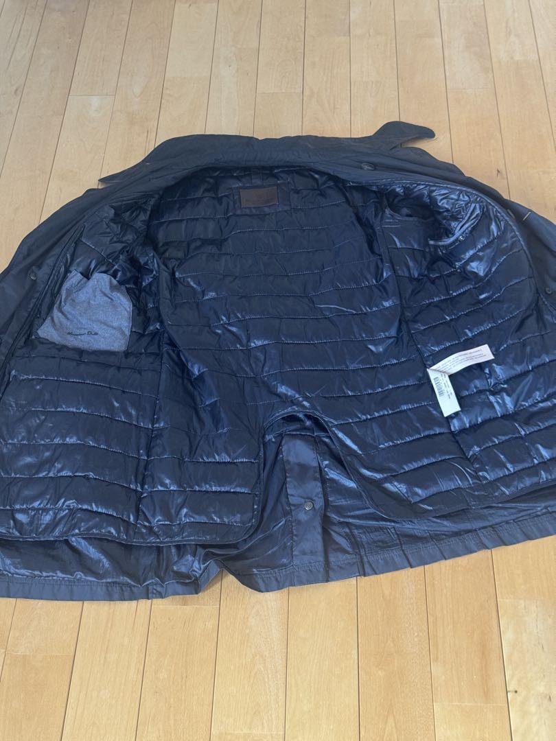 Massimo Dutti キルテッド　レインコート