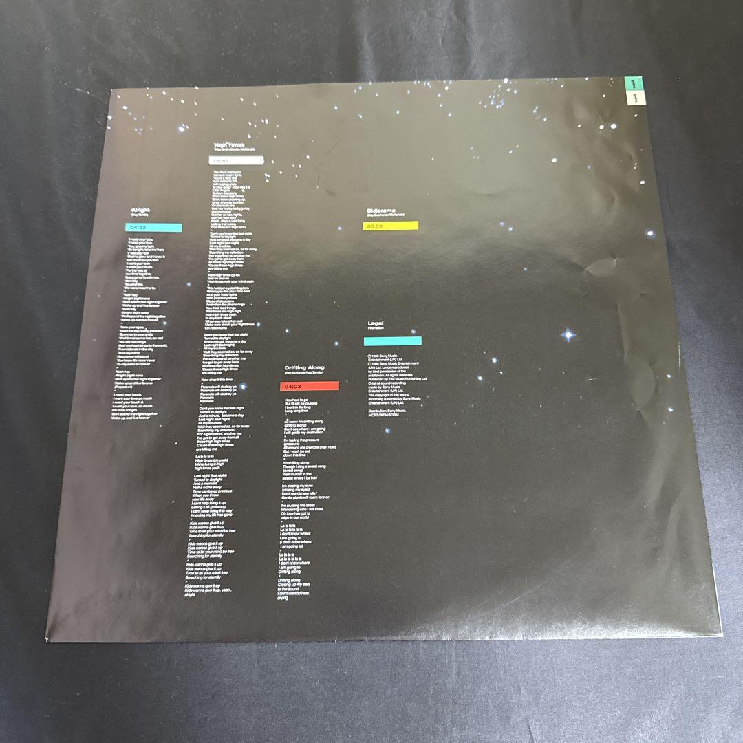 洋楽 JAMIROQUAI Travelling Without Moving LP