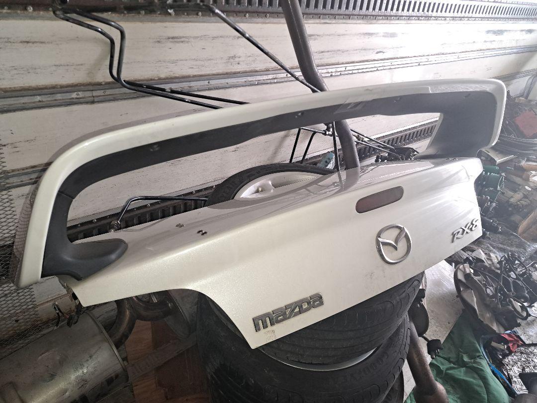 RX-8 rx8 SE3P リアウィング トランク付き