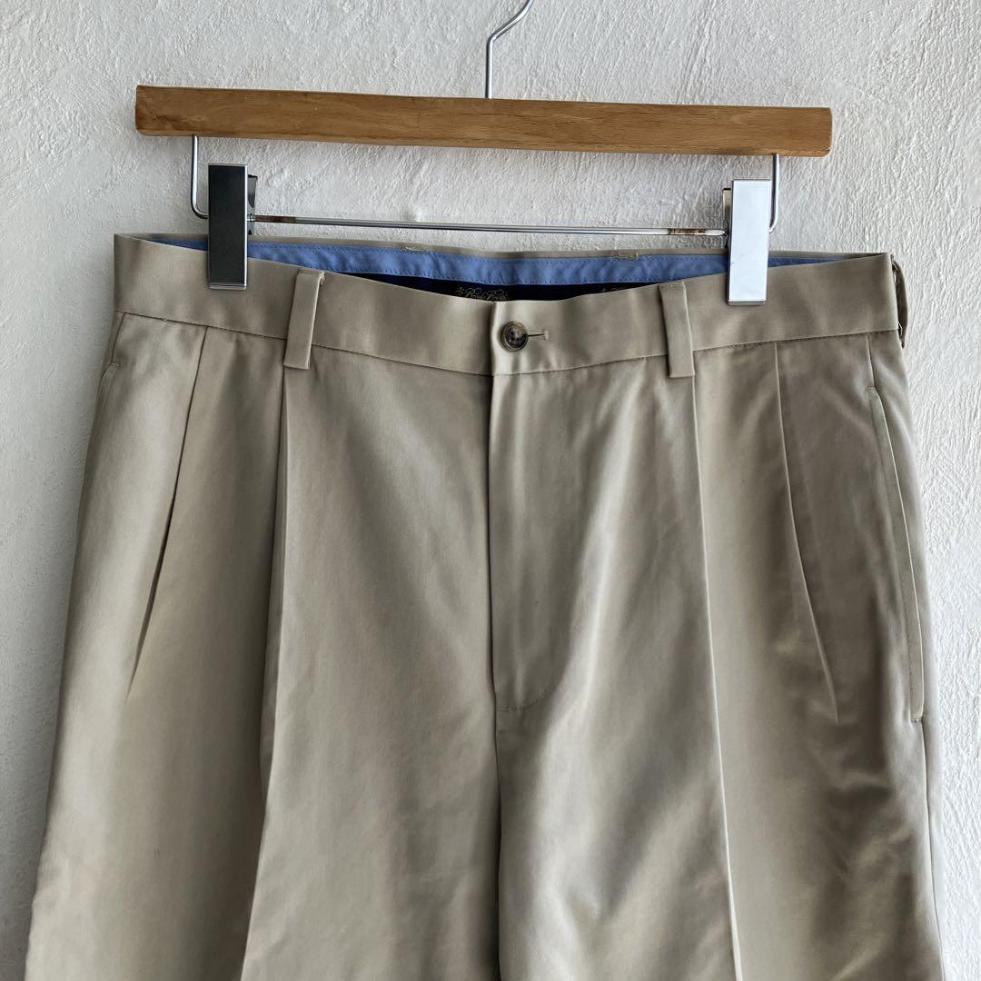 大好き Brothers Brooks 美品 ELLIOT カーキ 31 タックチノ パンツ