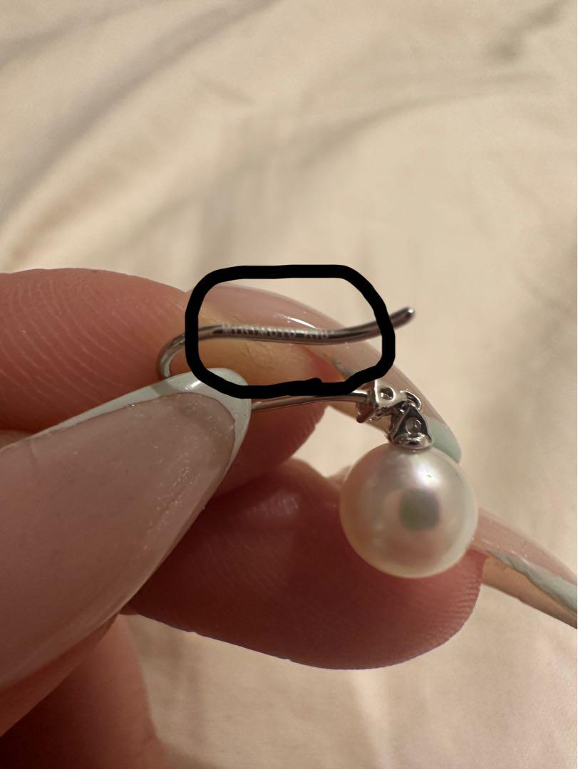 ミキモト　ピアス　パール　あこや真珠　ダイヤ