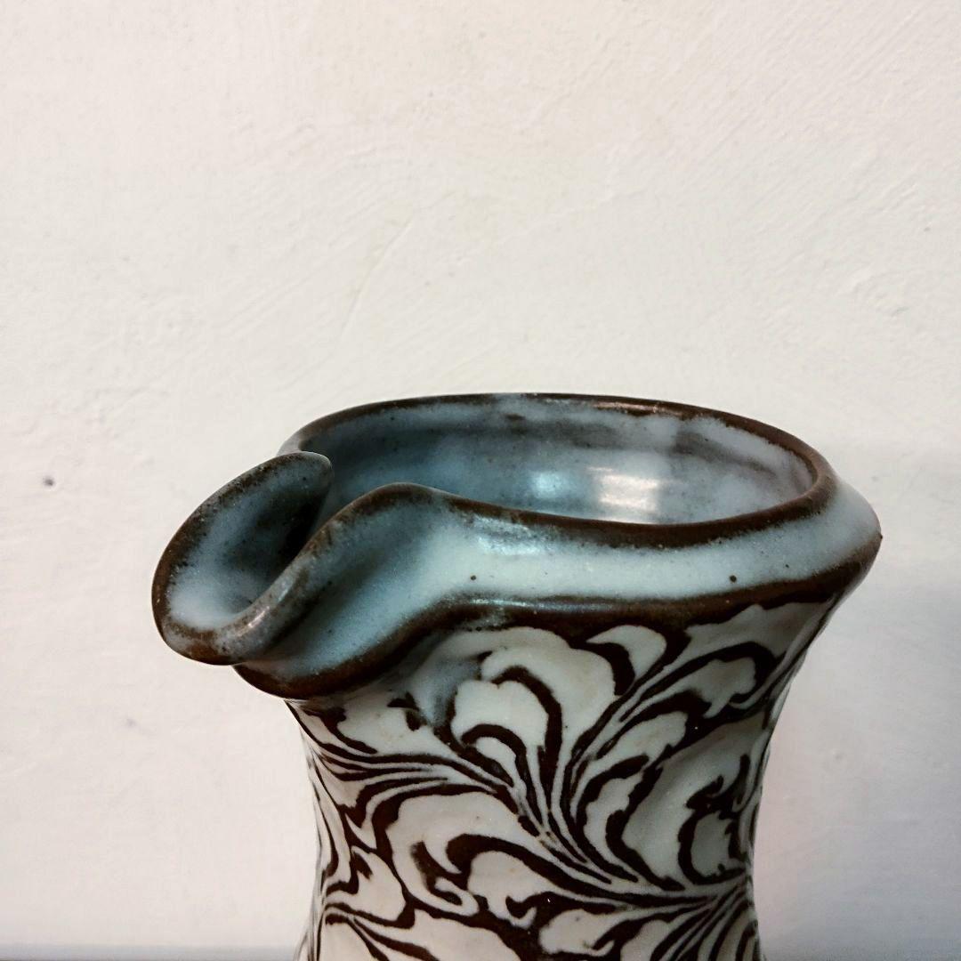 新しい到着 高価ホビー・楽器・アート - 民藝 花入 花瓶 ピッチャー 陶器 工芸品