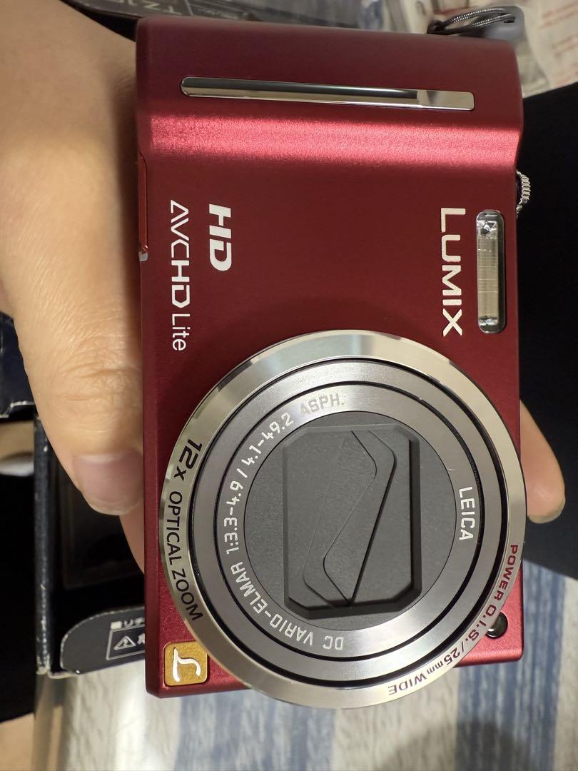 新品 Panasonic LUMIX DMC-TZ 10デジカメ レッド
