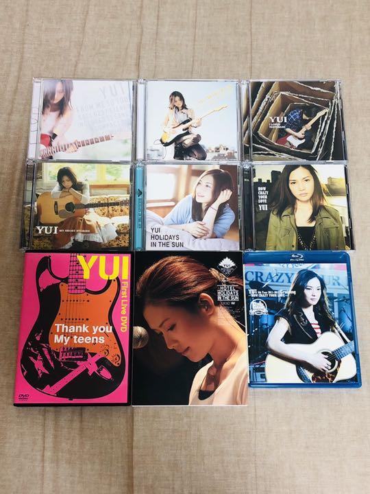 YUI シングルCD、アルバムCD、ライブDVD YUI シングルCD、アルバムCD、ライブDVD - 邦楽新 モデル