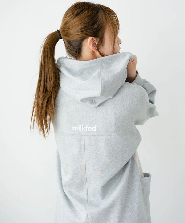 定番高評価 SIDE PANEL HOODED DRESS MILKFED. 7sVb5-m27403623796 新品超歓迎
