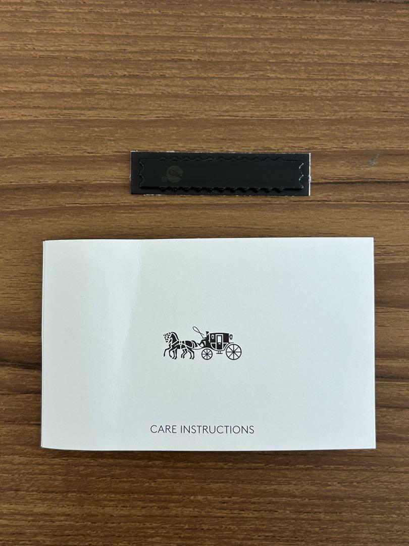 COACH ロゴトートバッグ ベージュ/ピンク
