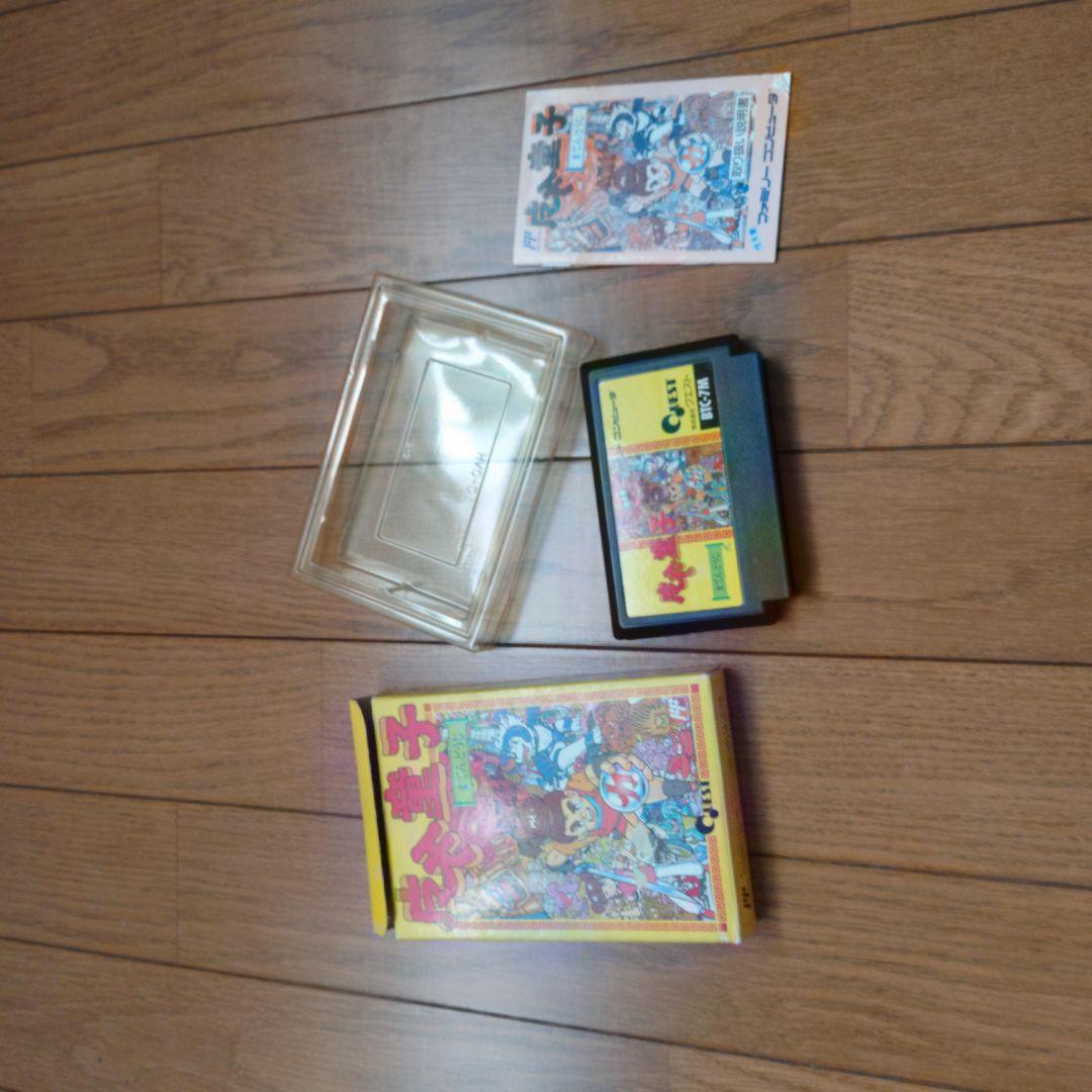 ファミコン　魔天童子　箱説
