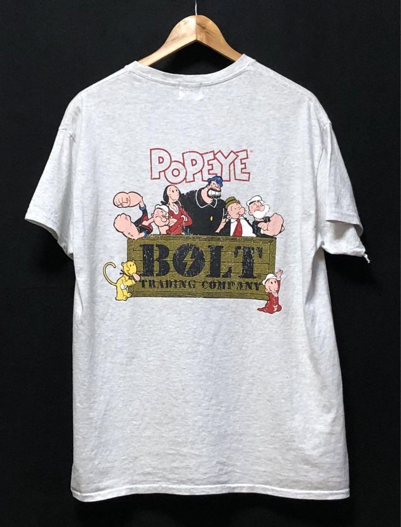 LIGHTNING BOLT ポパイ　POPEYE プリント　　バックプリント
