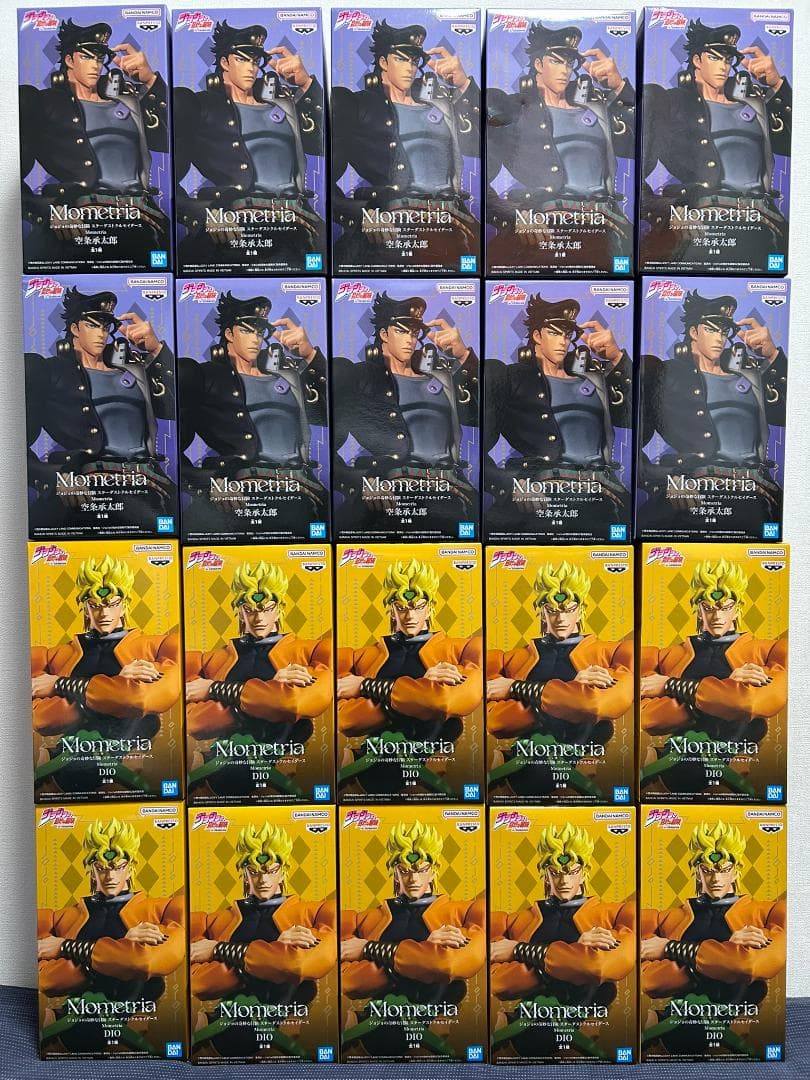 20個 ジョジョの奇妙な冒険 Mometria 空条承太郎 DIOBANPRESTO