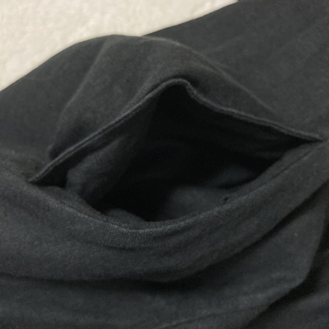 sou.sou  富士　リネン100% サルエルパンツ　ブラック　Mサイズ