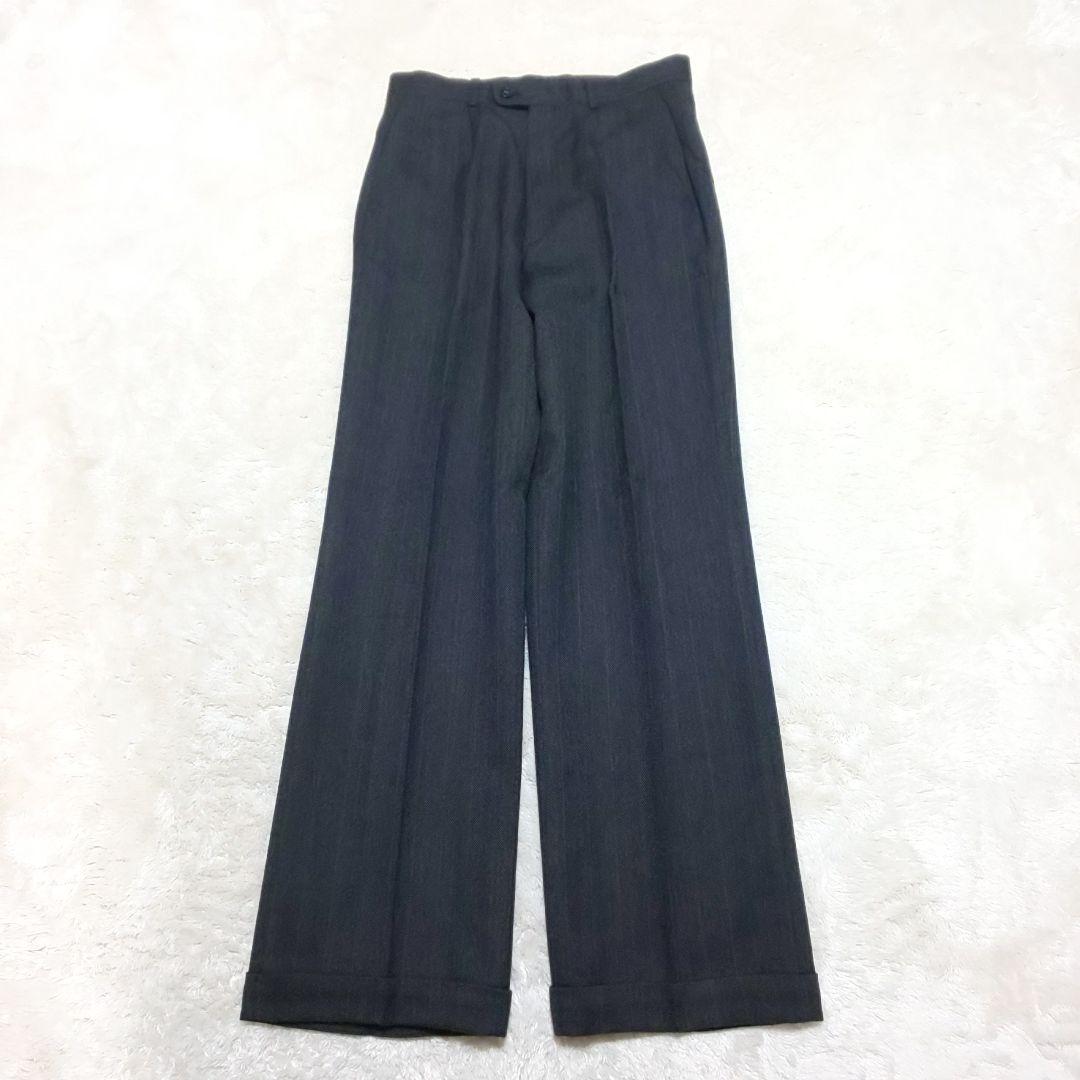 【極美品】Christian Dior 6ボタンダブルセットアップ ヘリンボーン