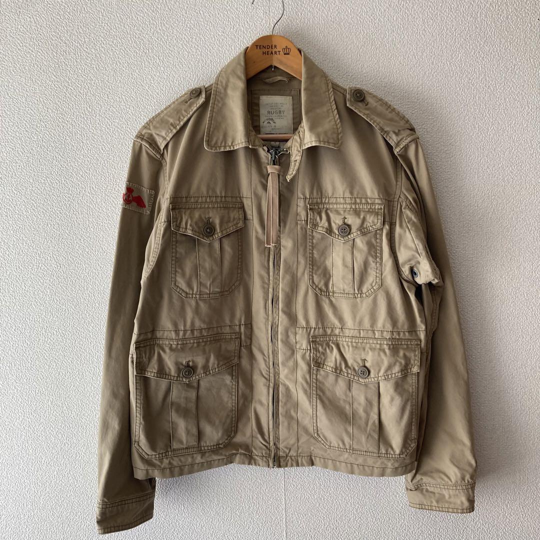 00s~ RALPH LAUREN RUGBY ミリタリー ジャケット