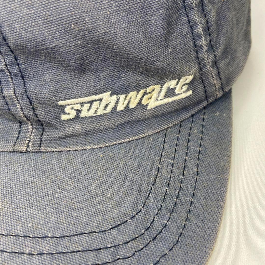 90's初期 SUBWARE サブウェア CAP キャップ ヴィンテージ 帽子