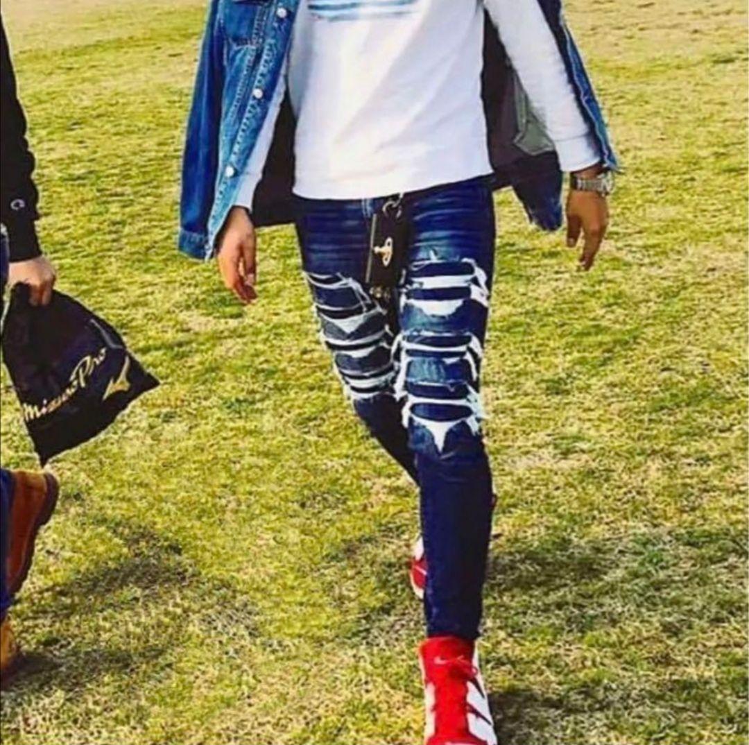 希少モデル アメリカンイーグル JEGGING ジェギング us6 デニム
