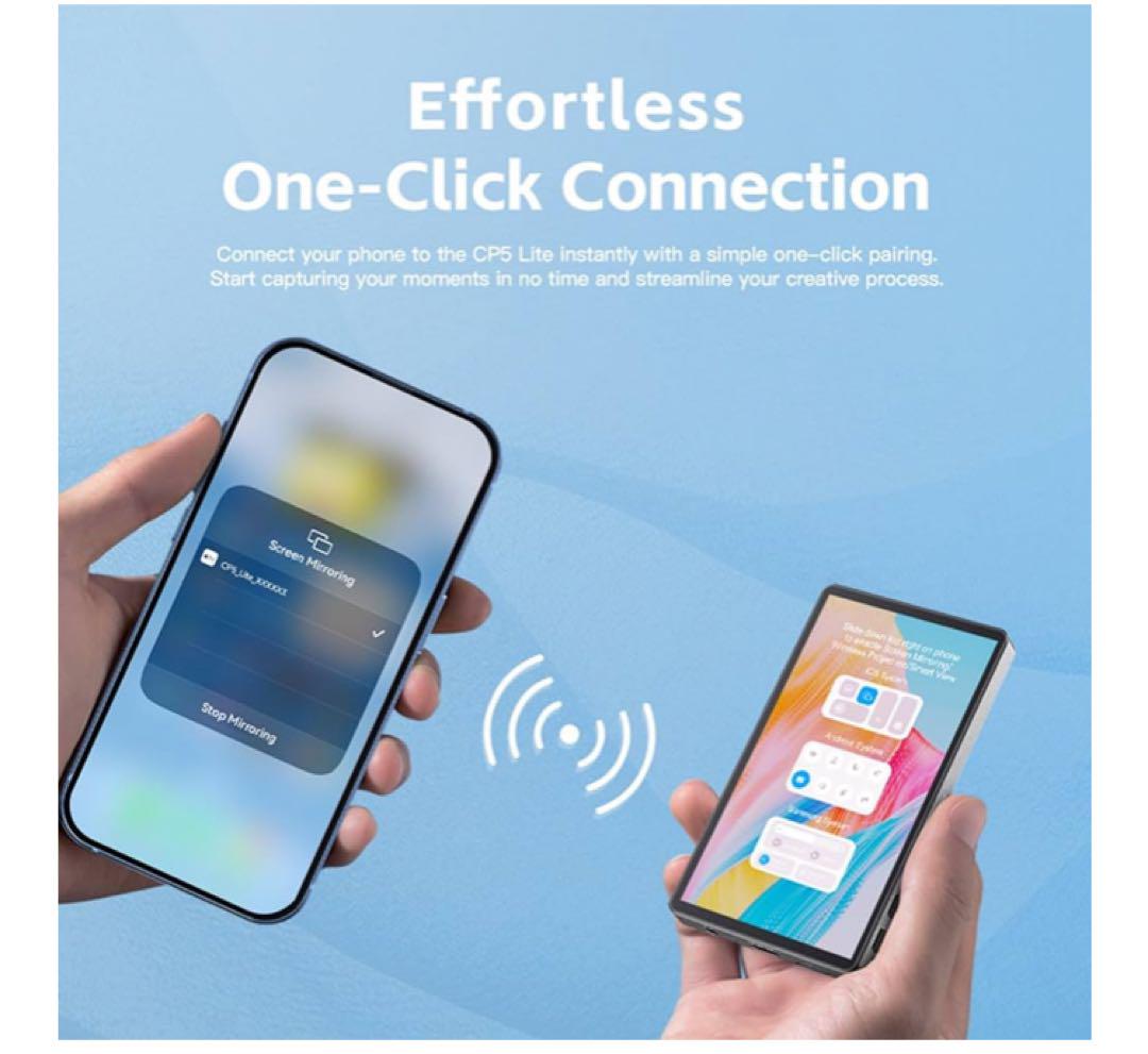 Shimbol CP5 Lite スマホ FHD セルフモニター ケース付き