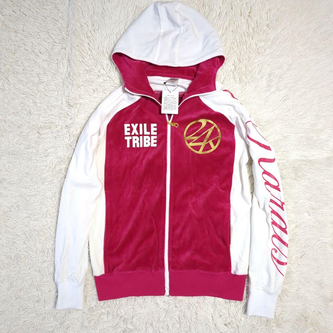 未使用タグ　24 karats　EXILE TRIBE　セットアップ　ベロア　L