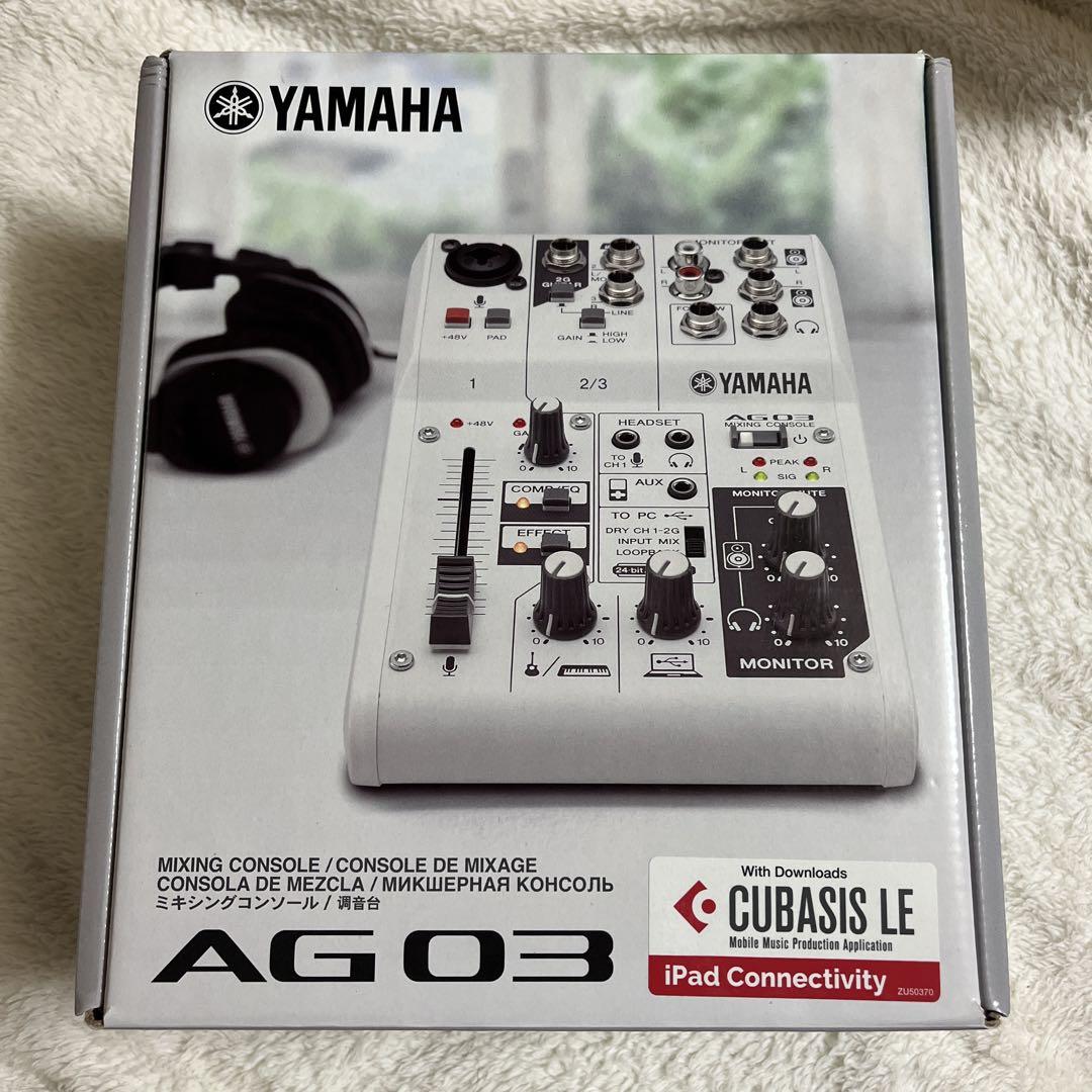 YAMAHA ヤマハ AG03 ミキシングコンソール