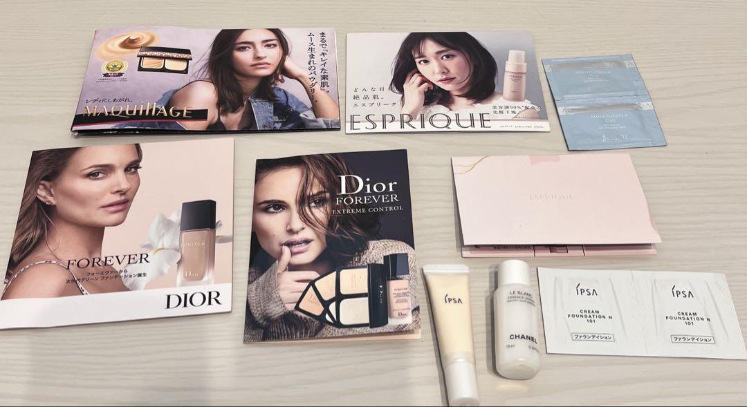 【大量 】化粧品 CHANEL TIRUTIRU マキアージュ等【まとめ売り】 テスターまとめ売り【マキアージュ/dior/chanel/イプサ等