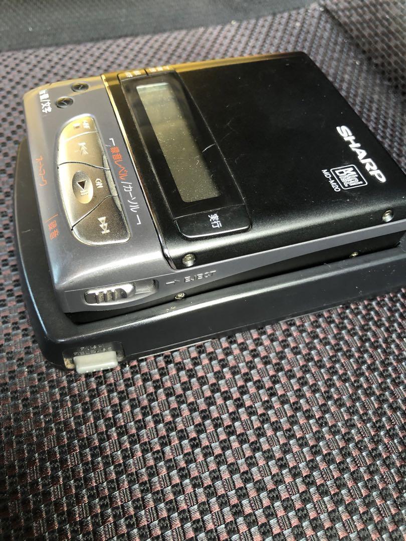 SHARP シャープ　MDポータブルレコーダーMD-M20