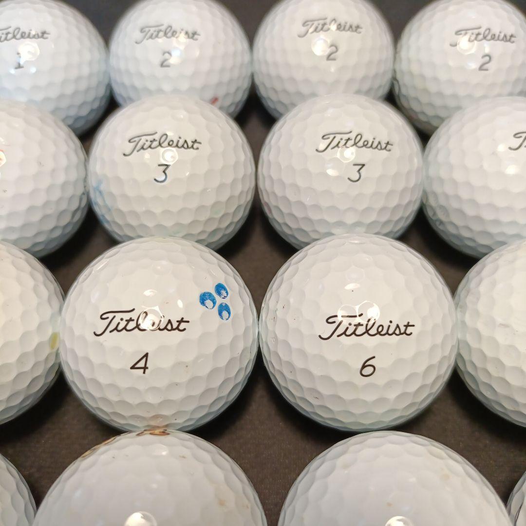 良品】'23 Pro V1 24球(ホワイト) タイトリスト ロストボール
