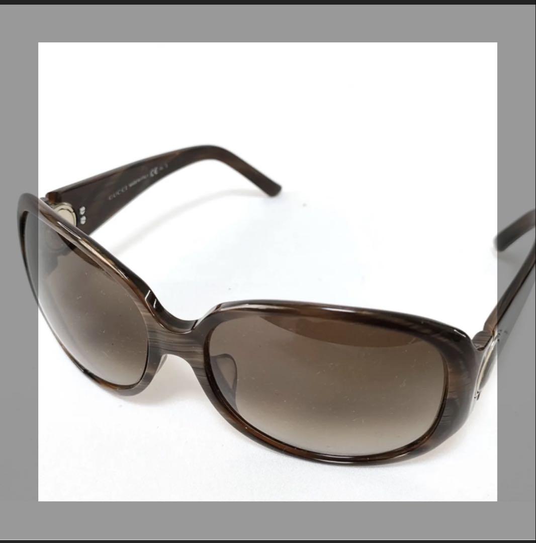 GUCCI ブラウン サングラス GG3114/F/Sケース付き - メルカリ