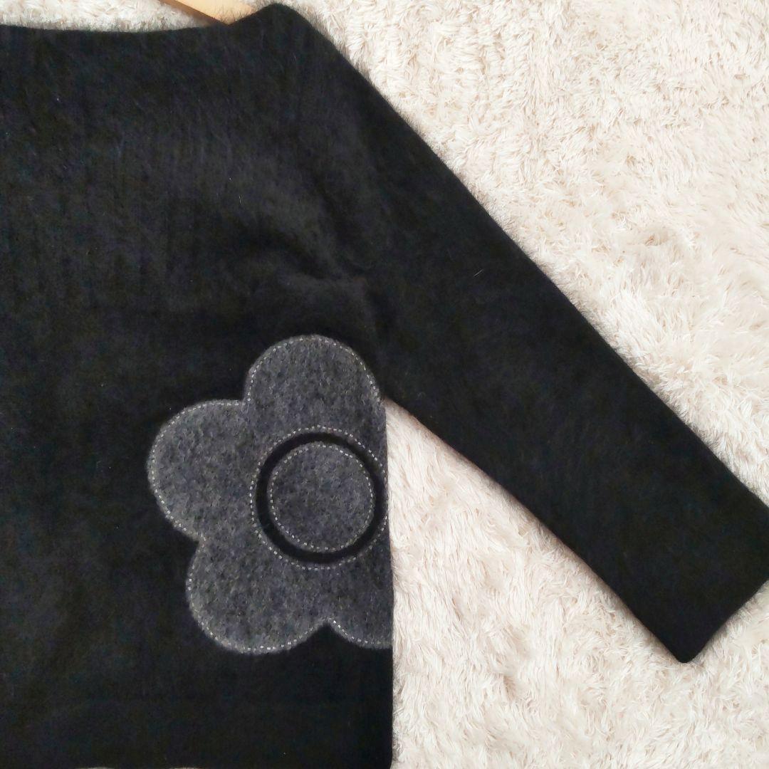 MARY QUANT LONDON ふわふわ アンゴラ ニットデイジーsizeM