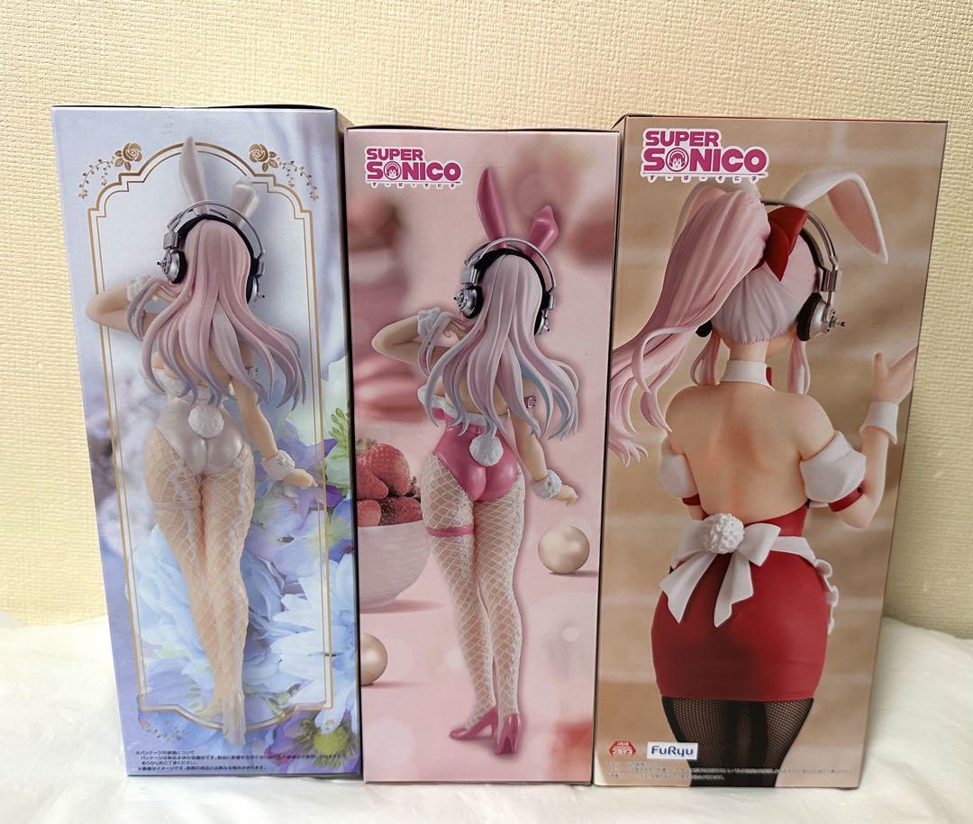 すーぱーそに子　BiCute Bunnies フィギュア ３種セット