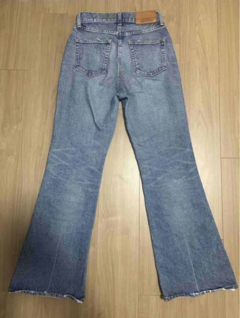 MOUSSY ブーツカットデニム ライトブルー
