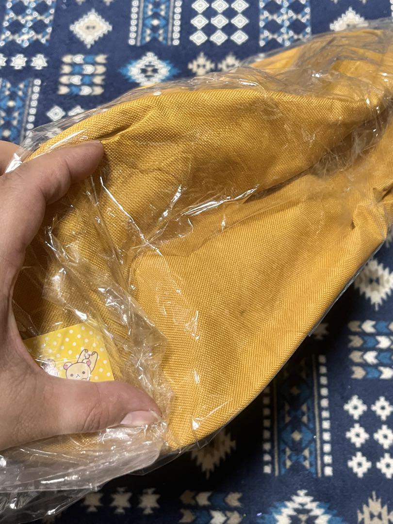 リラックマ　ビッグトートバッグ　フェイス　新品　ボストン風バッグ　トラベル　旅行