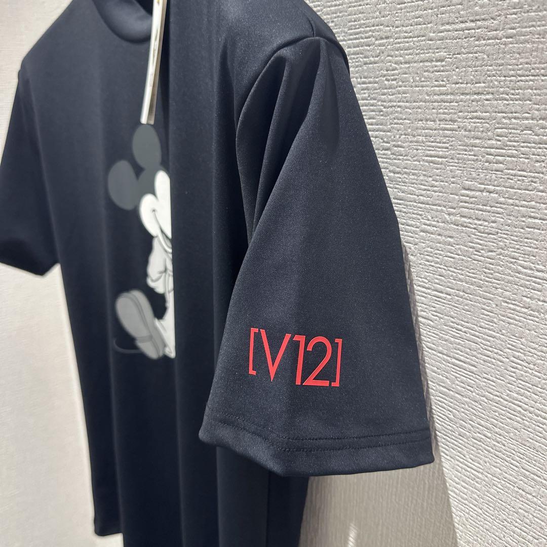 新品未使用 V12 モックネックシャツ サイズ:XL コラボモデル