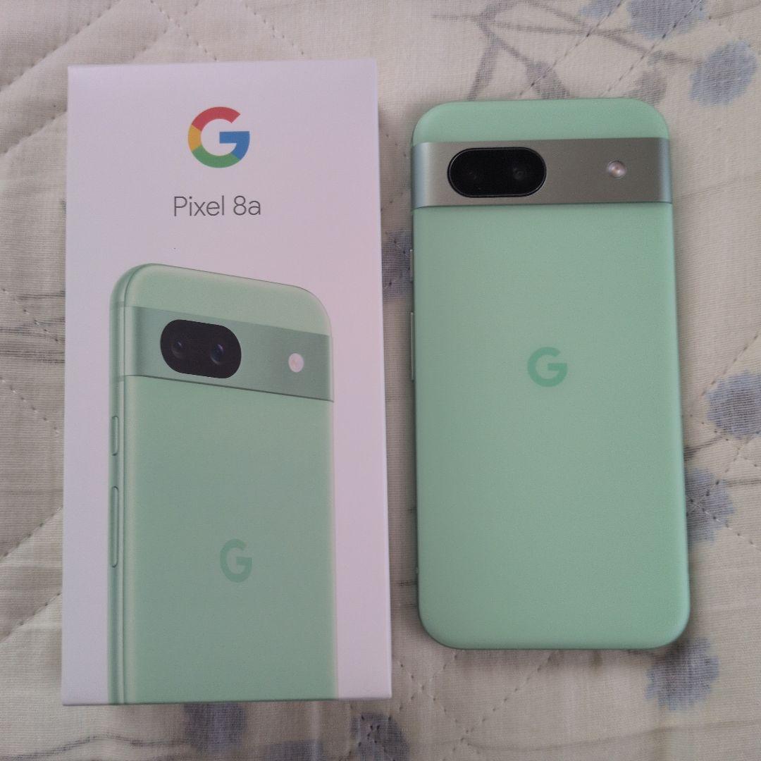 Google Pixel8a アロエ Google Pixel 安心の1年保証！Google 8a 128GB Aloe 本体 中古
