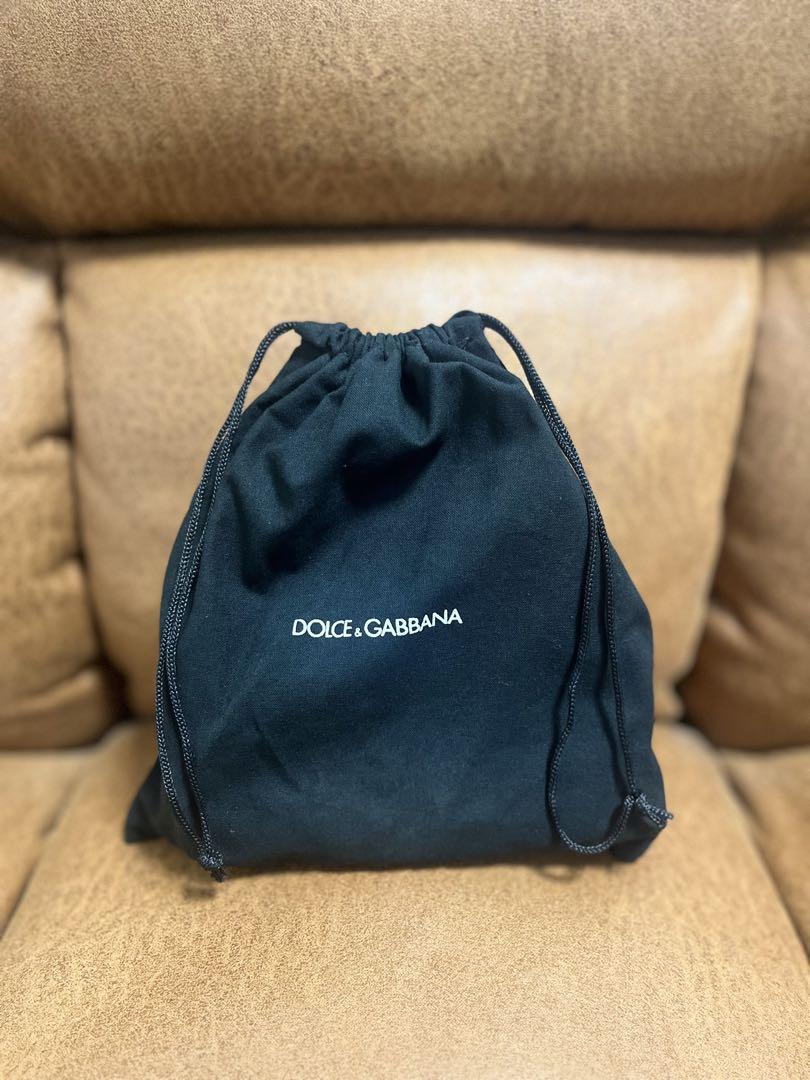 新品未使用✨Dolce&Gabbana スタッズ ベルト　専用袋付き ブラック