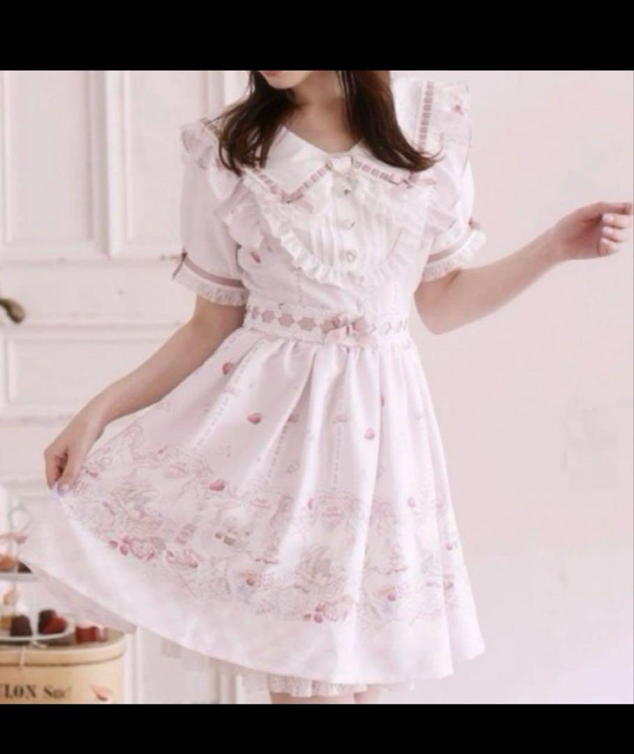 ♡LIZLISA Sugary Treats Picnic柄ワンピース♡