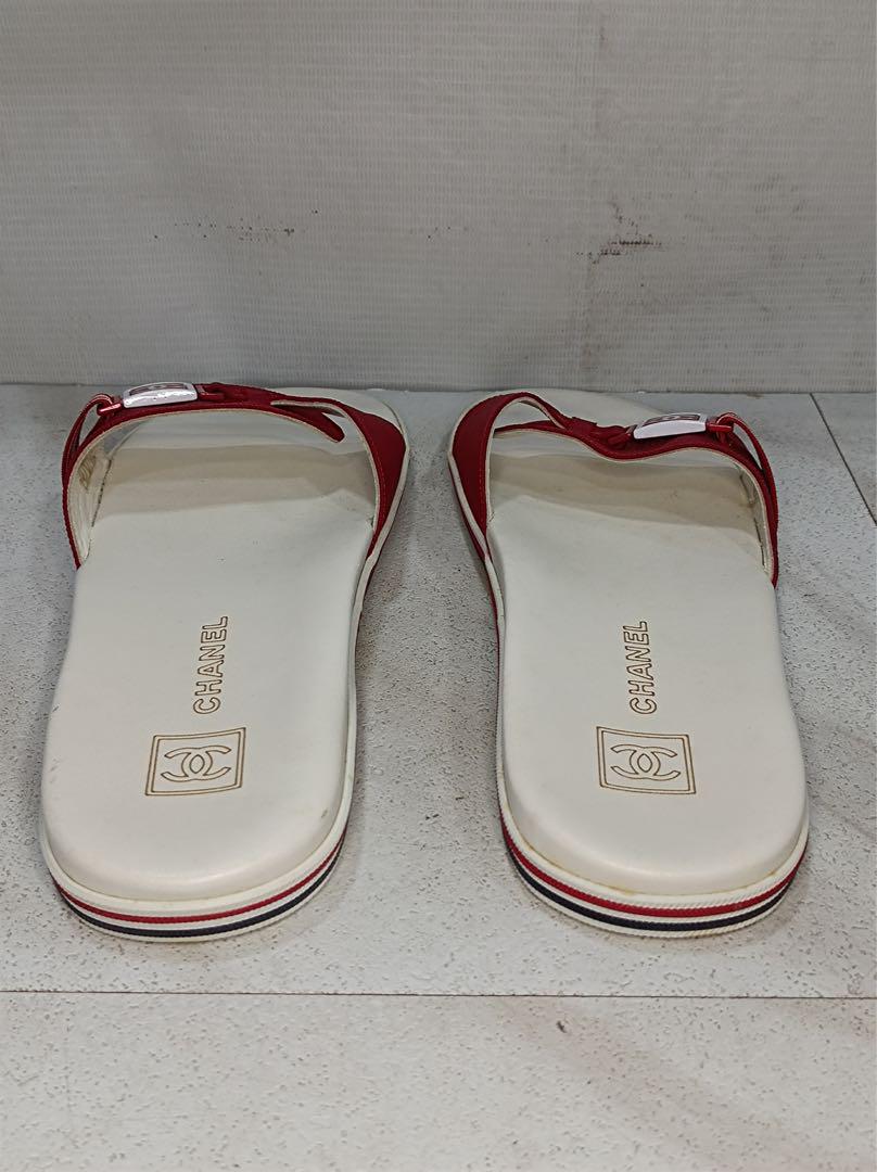 八5337] CHANEL シャネル サンダル サイズ38(24㎝) 靴