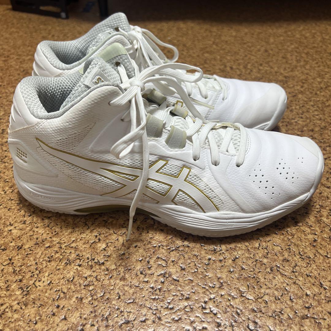 ASICS バスケットボールシューズ ホワイト