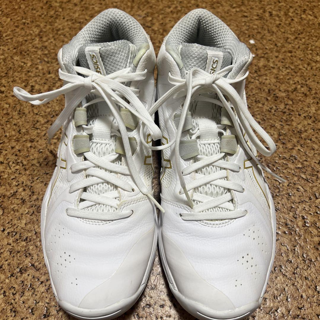 ASICS バスケットボールシューズ ホワイト