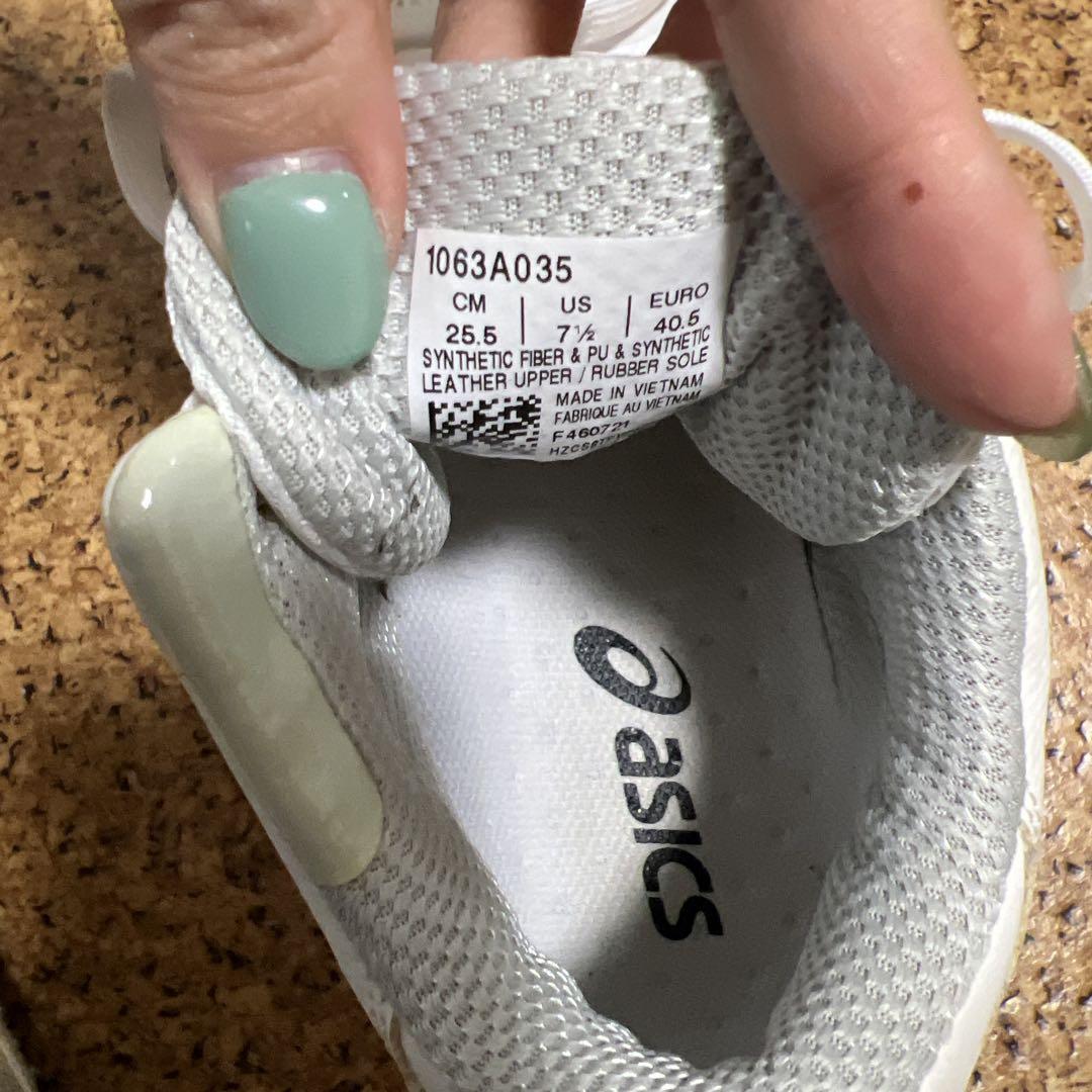 ASICS バスケットボールシューズ ホワイト