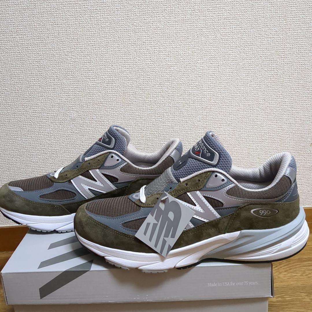 靴 New Balance 28.0cm US10.0 990v6 U990OG6