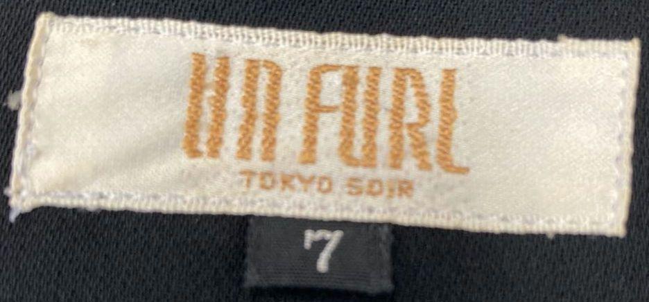 I30 美品 UN FURL アンファール 東京ソワール ワンピ S 7 黒