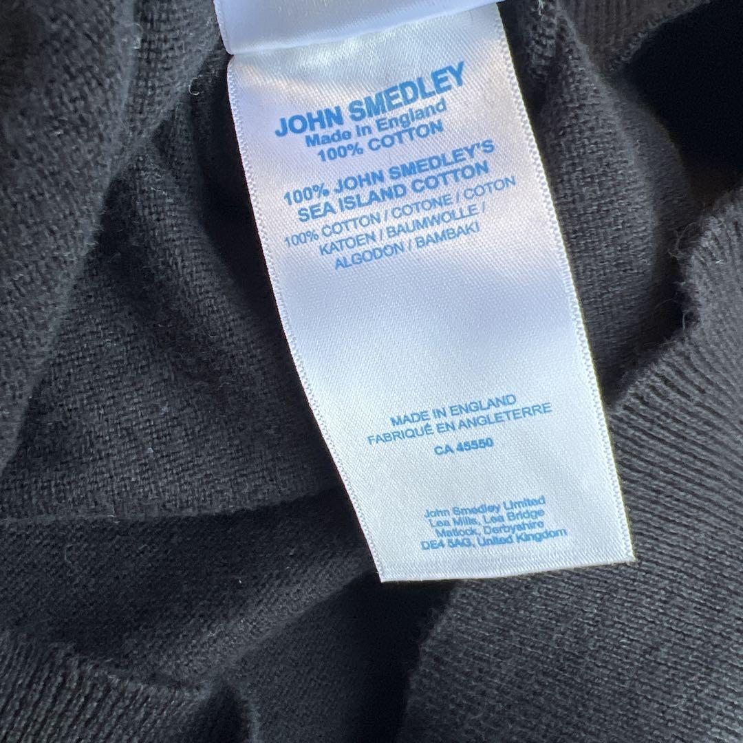 JOHN SMEDLEY クルーネックセーター M 黒