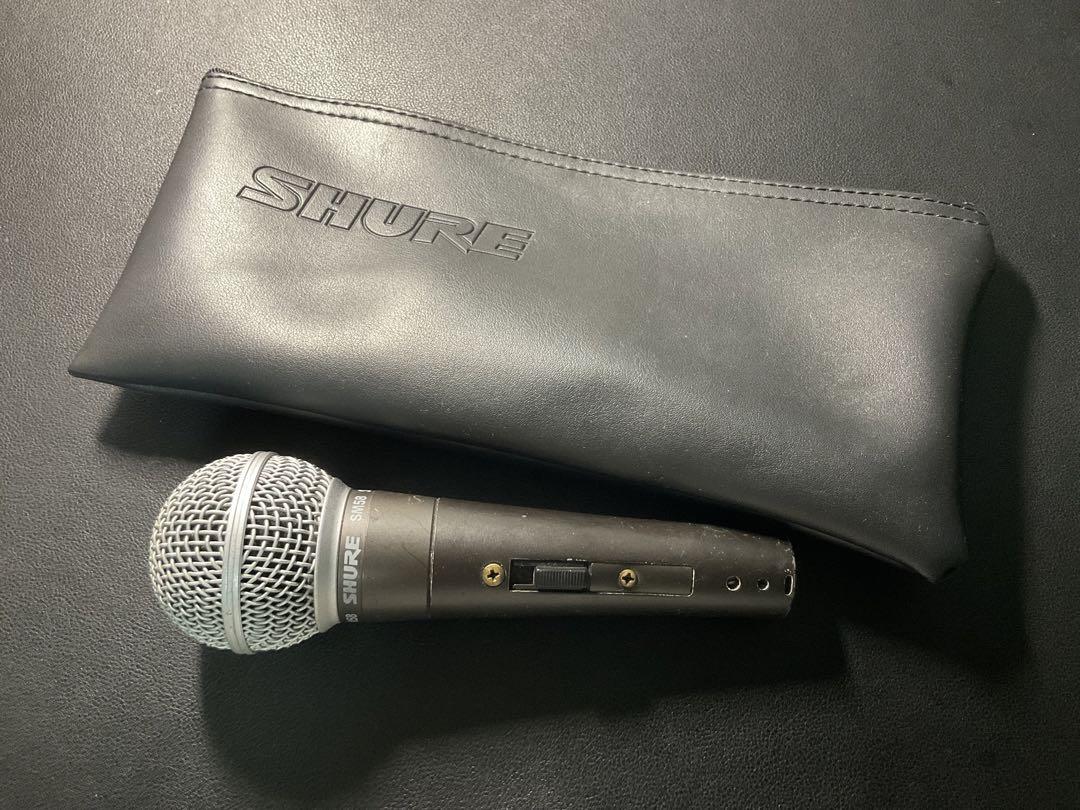 値下げ】 SHURE SM58 ケーブル・マイクスタンド付き レコーディング/PA