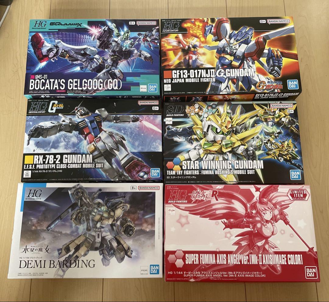 y*u様 ガンプラ6点セット