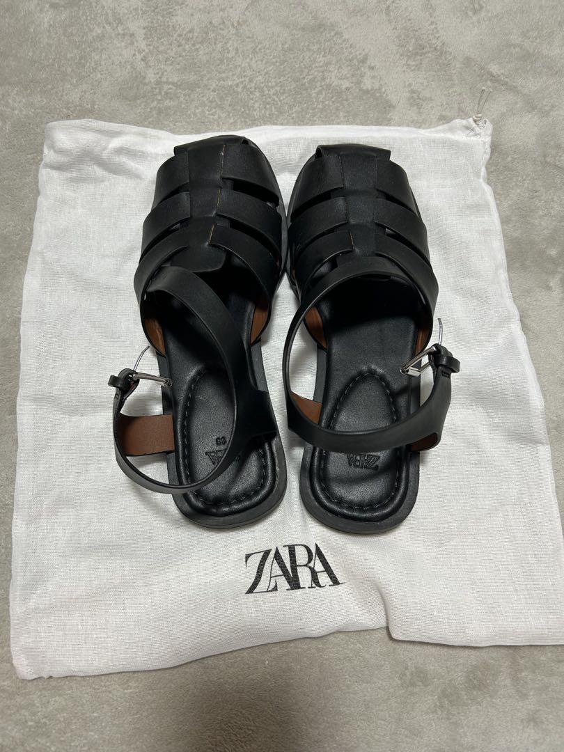 ZARA kids ザラ サンダル 24.5センチ サイズ38 - メルカリ
