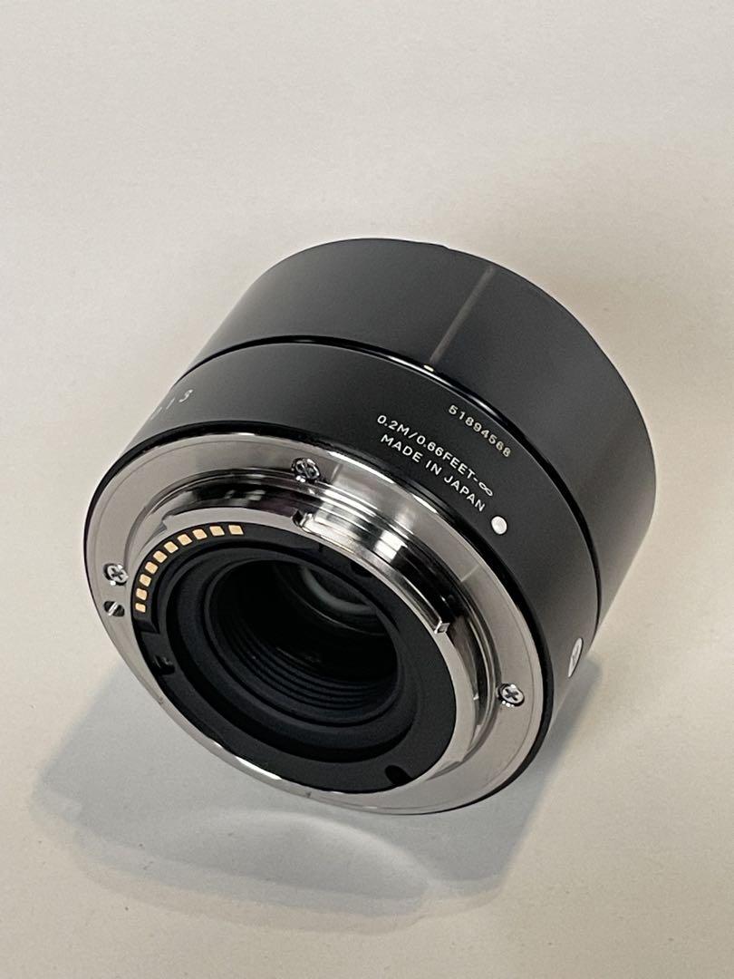シグマ 19mm F2.8 EX DN ソニーEマウント