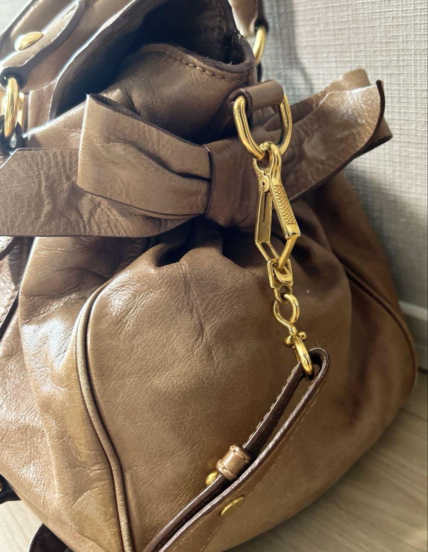 MIU MIU レザー バッグ