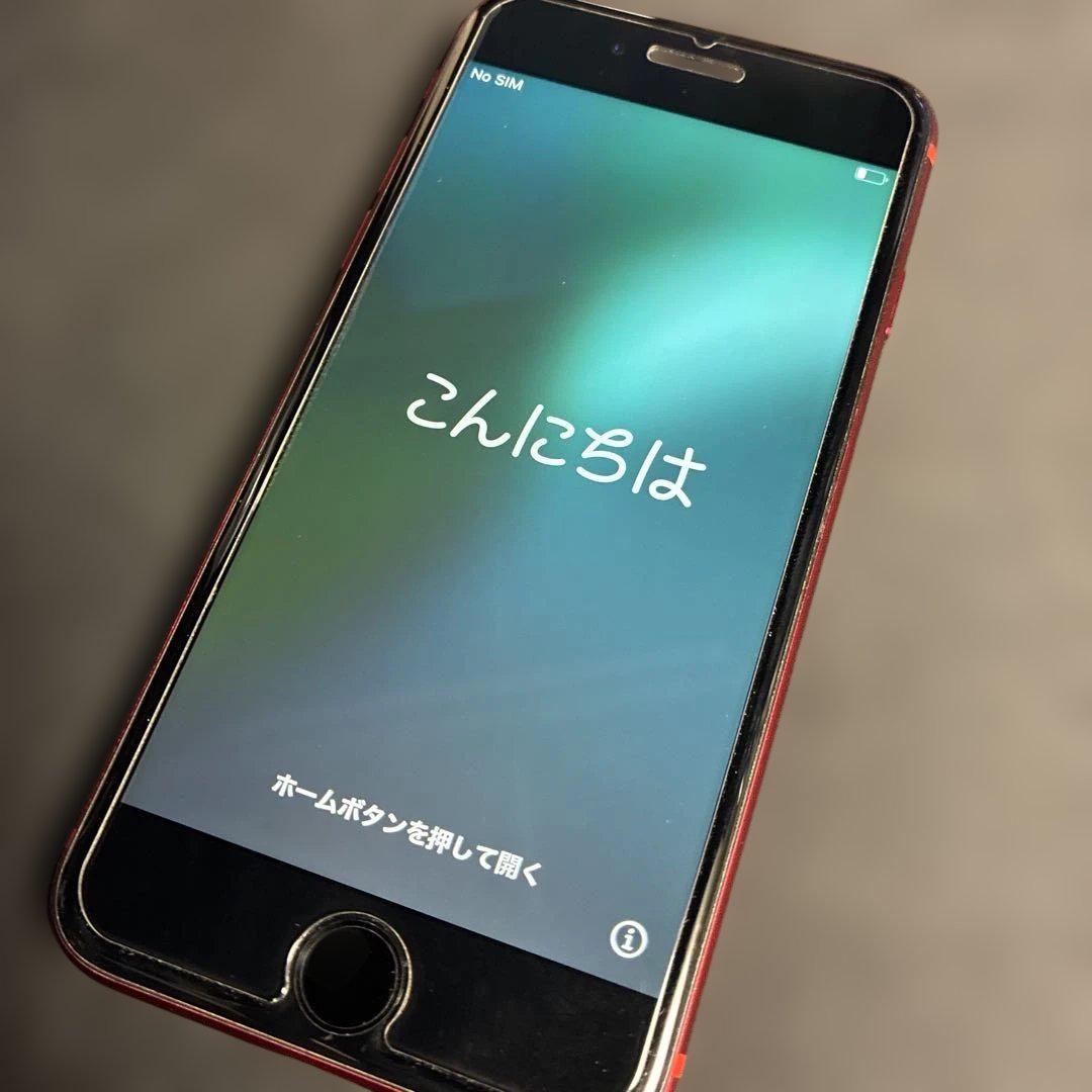iPhone SE 64G レッド　SIMフリー