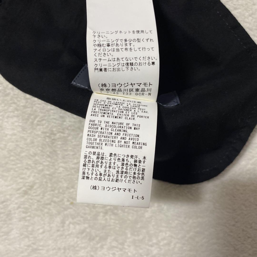 yohji yamamoto +noir フード付き ラグランスリーブデザイン
