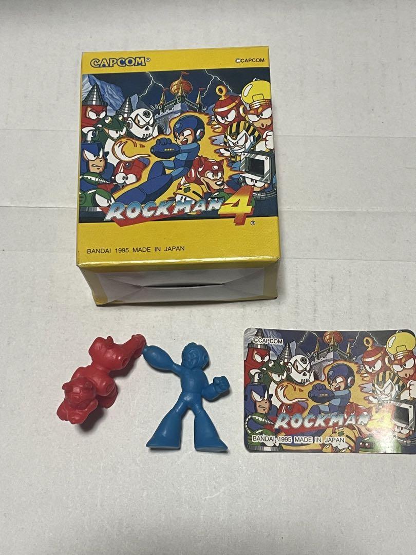 ロックマングラフィティ フルセット　消しゴム　フィギュア